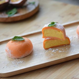 Mochi helado de maracuya (1 und)