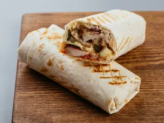 Menú Durum salchicha