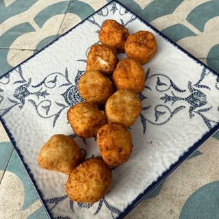Mini croquetas de queso azul