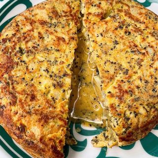 Tortilla de patatas con trufa