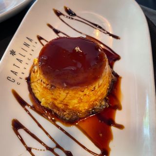 Flan casero de huevo