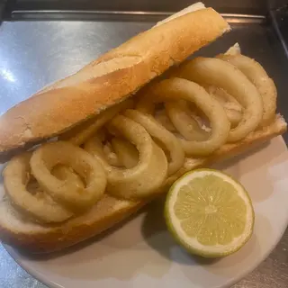 bocadillo de calamares