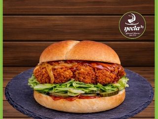 Vegan  Burger Crispy de Seitan
