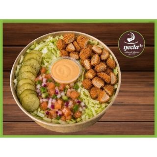 Vegan Bowls Seitan Crujiente