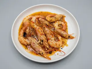 Gambón al Ajillo Thai