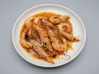 Gambón al Ajillo Thai