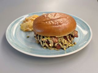 Smash & Pistach Burger