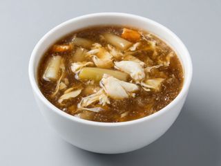 Sopa De Cangrejo Con Espárragos