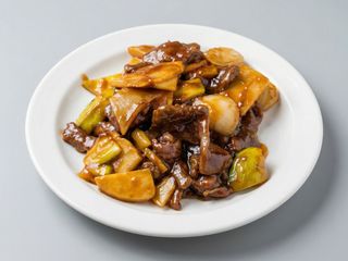 Ternera con salsa de ostras