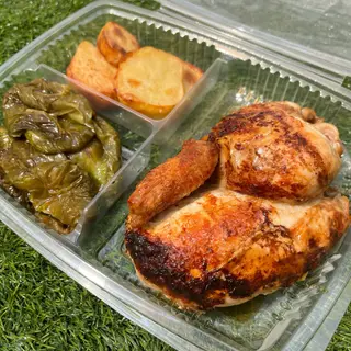 Menú Medio Pollo Dorado
