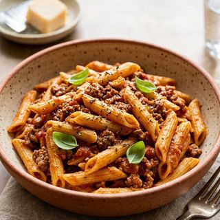 Macarrones A La Boloñesa (500 G.)