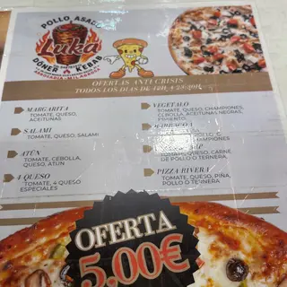 Pizza de Atún