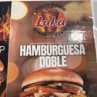 Hamburguesa Doble