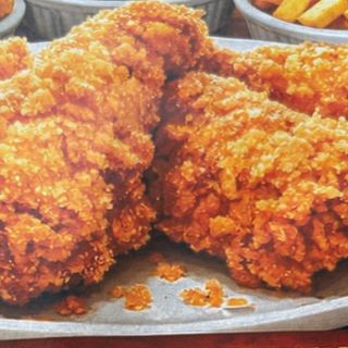3 Pieza de Pollo Frito con Yuca