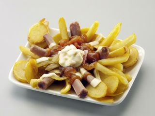 Salchipapas (Ración)