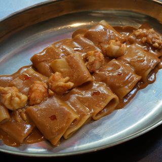 Paccheri con Cigalas