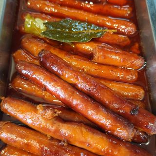 Tapa de chistorras a la cerveza