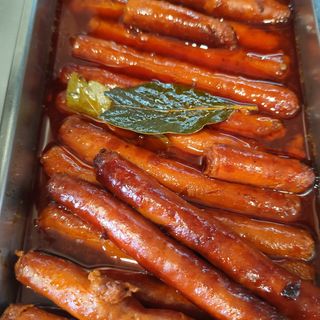 1/2 Ración de chistorras a la cerveza