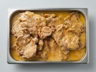 1/2 Ración de solomillo al vino blanco 