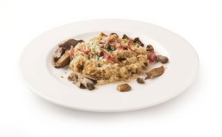 Risotto Con Setas Y Jamón
