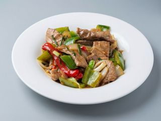 Wok shacha beef