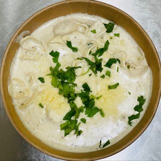 Fazzoletti Rellenos De Queso Y Pera