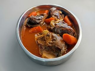 Galtas Carrilleras Al Horno