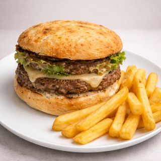 Hamburguesa Casera Puerto Base