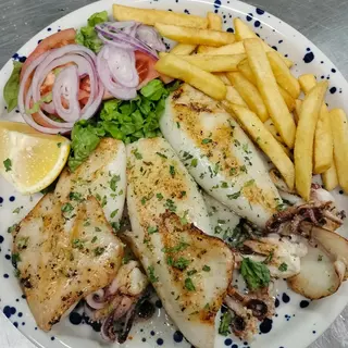 Calamares A La Plancha