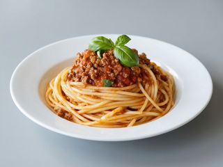 Pasta con salsa Boloñesa