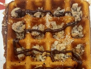 Gofre de cookie monster