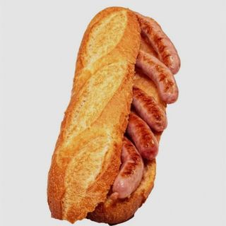 Bocadillo Salchichas Frescas