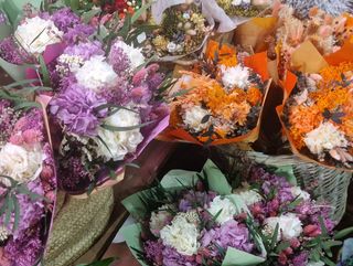 ramillete de flor preservada