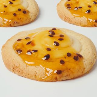 Cookie cheesecake maracuyá
