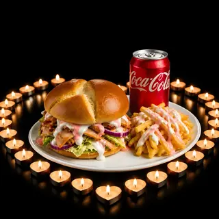MENU KEBAB RUSTICO CON VERDURA