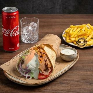 Menu normal con verdura