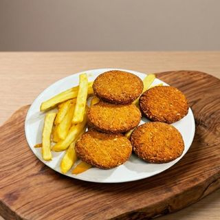 FALAFEL 5 UNIDADES+FRITAS