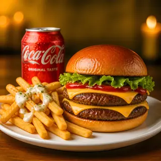 MENU  BURGER DOBLE