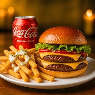 MENU BURGER DOBLE