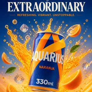 AQUIARIOS  NARANJA LATA 