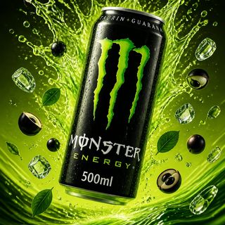 MONSTER VERDE 500ML