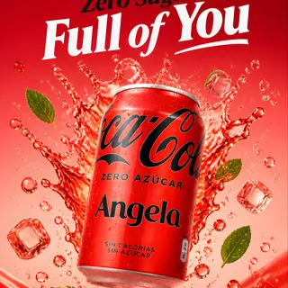 COCA COLA ZERO LATA 