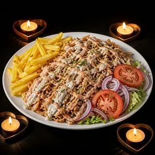 PLATO CON VERDURA NORMAL