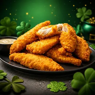 TIRAS DE POLLO REBOZADO 5 UD 