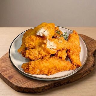 TIRAS DE POLLO REBOZADO 5 UD