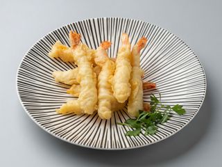 Langostinos Fritos Tempura Crujiente