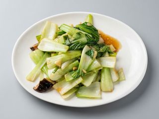 Verduras Chinas Con Setas Chinas