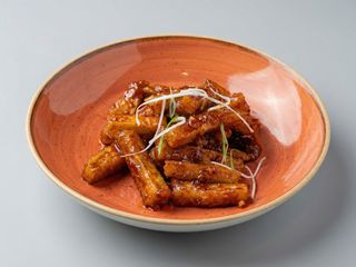 Berenjenas Chinas Al Estilo Yuxiang Y Guindillas En Vinagre