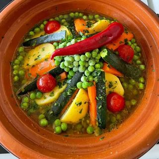 Tajín de carne con verduras