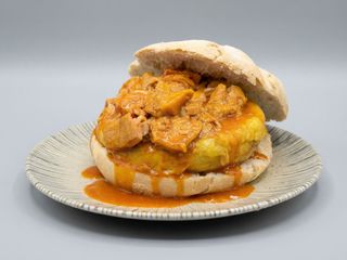 Bocadillo Tortilla con callos
